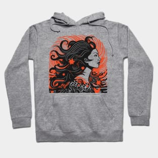 Retro Mermaid Hoodie